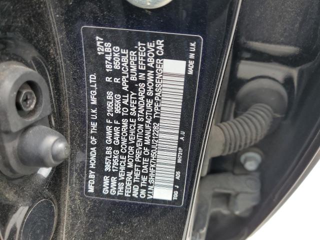 2018 HONDA CIVIC EX - SHHFK7H50JU212282