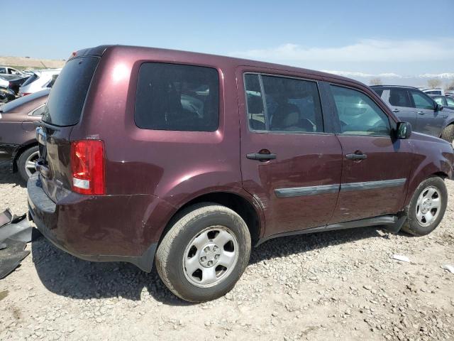 Vin: 5fnyf4h26fb018074, lot: 52504405, honda pilot lx 20153