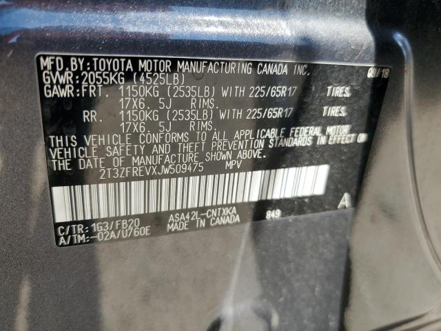 2018 TOYOTA RAV4 LE - 2T3ZFREVXJW509475