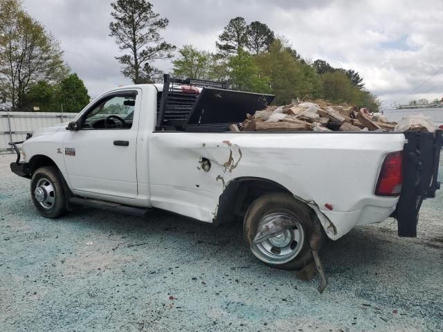DODGE RAM 3500 S 2012 white pickup diesel 3C63DRAL2CG169586 photo #3