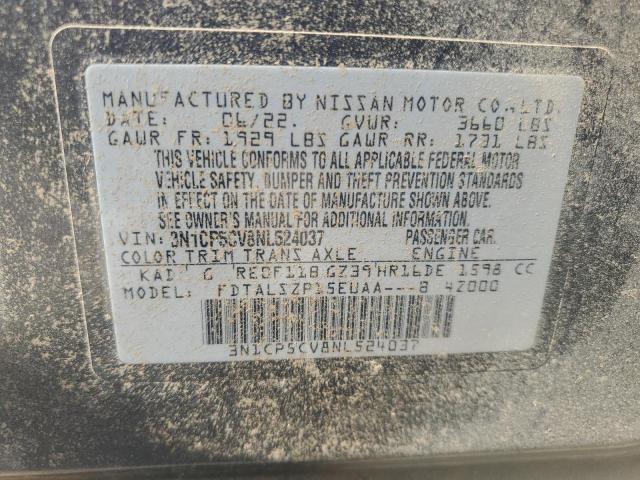 2022 NISSAN KICKS SV - 3N1CP5CV8NL524037