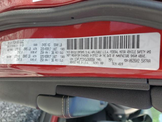 2016 JEEP CHEROKEE L - 1C4PJMCSXGW368550