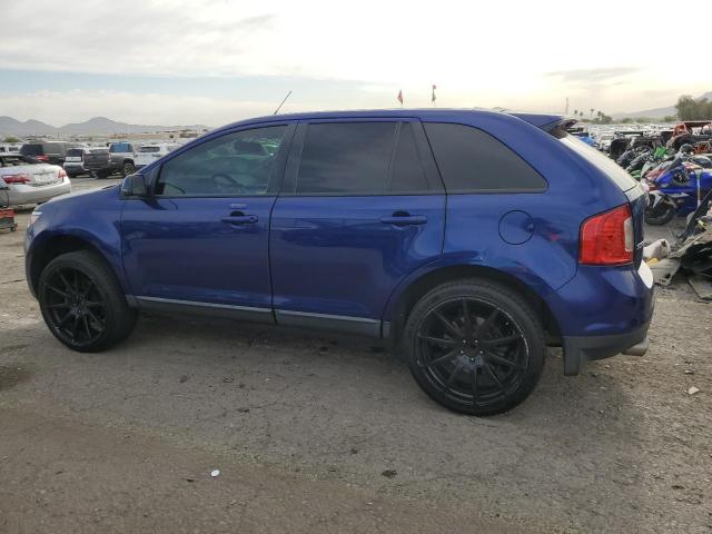 FORD EDGE SEL 2013 blue 4dr spor gas 2FMDK3JC9DBB06632 photo #3