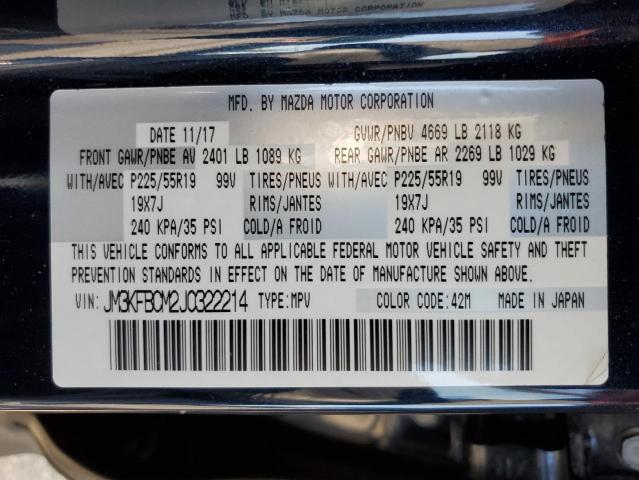 2018 MAZDA CX-5 TOURI - JM3KFBCM2J0322214
