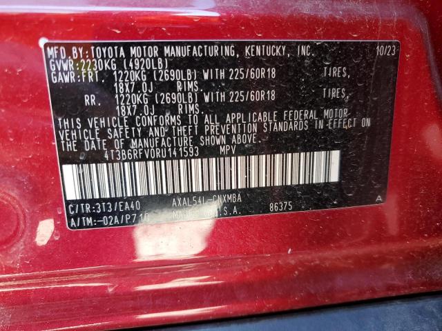 2024 TOYOTA RAV4 XLE P - 4T3B6RFV0RU141593