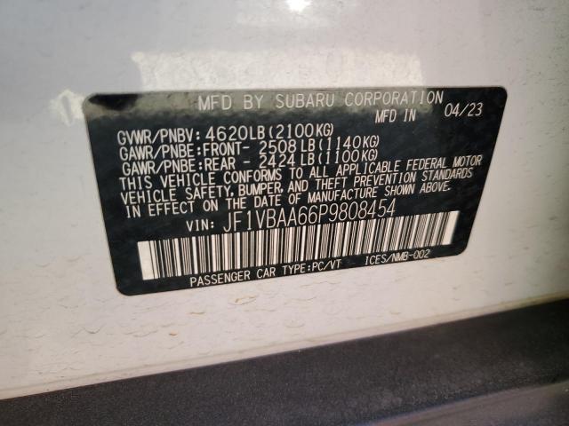 2023 SUBARU WRX - JF1VBAA66P9808454