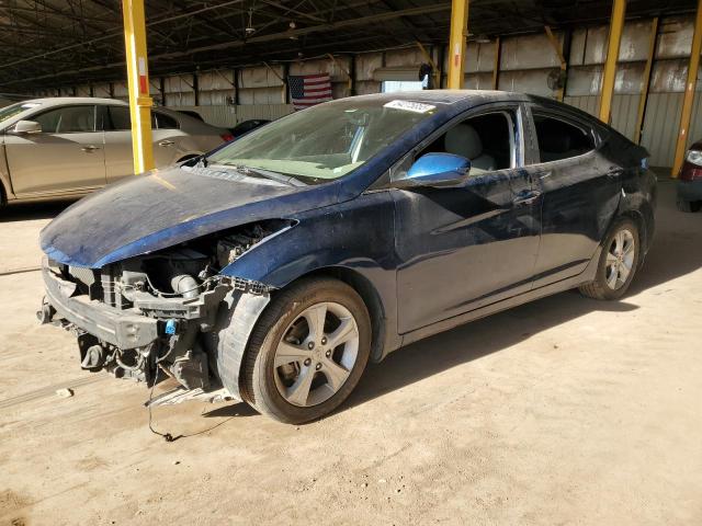 HYUNDAI ELANTRA SE 2016 blue sedan 4d gas 5NPDH4AE6GH794804 photo #1