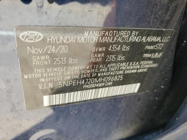 2021 HYUNDAI SONATA LIM - 5NPEH4J20MH096825
