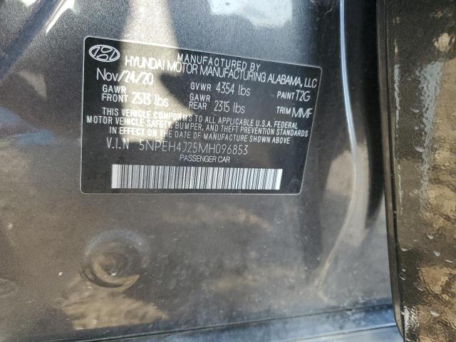2021 HYUNDAI SONATA LIM 5NPEH4J25MH096853