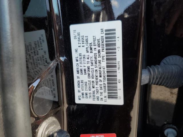 2016 ACURA TLX ADVANC 19UUB3F75GA004147