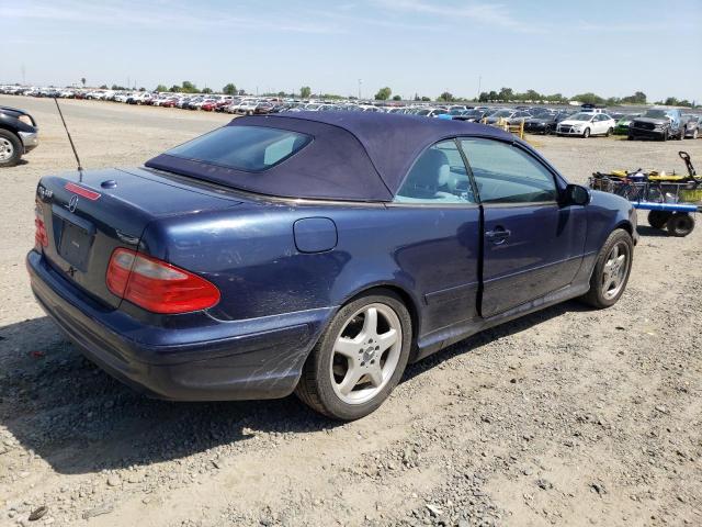 MERCEDES-BENZ CLK 430 2000 blue  gas WDBLK70G9YT053107 photo #4
