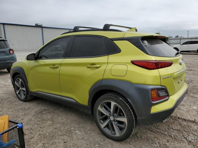 HYUNDAI KONA LIMIT 2020 green  gas KM8K33A5XLU549886 photo #3