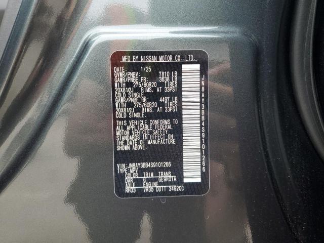 2025 NISSAN ARMADA SL JN8AY3BB4S9101266