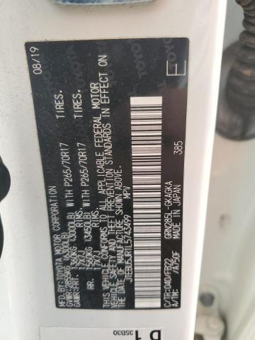 2020 TOYOTA 4RUNNER SR - JTEBU5JR1L5743499