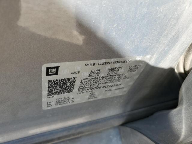 2019 CADILLAC XT5 LUXURY - 1GYKNCRS4KZ221304