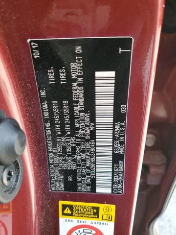 2018 TOYOTA HIGHLANDER - 5TDJZRFH9JS490464