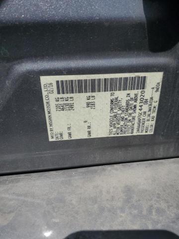 2016 NISSAN MAXIMA 3.5 1N4AA6AP7GC443020