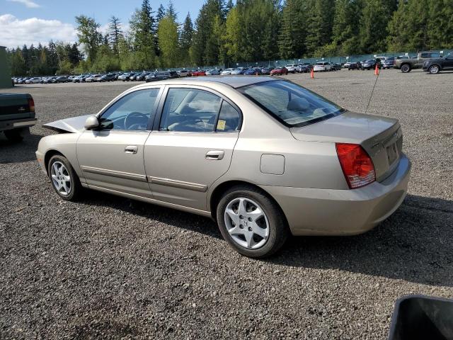 HYUNDAI ELANTRA GL 2005 beige  gas KMHDN46D95U938224 photo #3