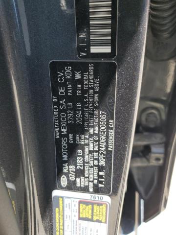 2019 KIA FORTE FE - 3KPF24AD6KE006067