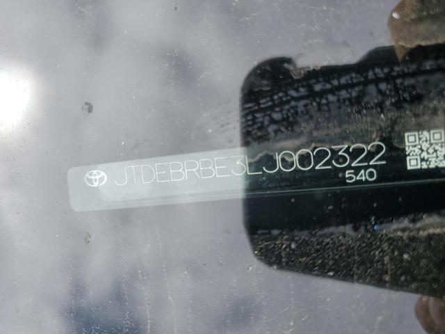 2020 TOYOTA COROLLA LE - JTDEBRBE3LJ002322