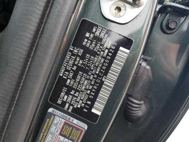 2022 KIA SORENTO S - 5XYRLDLC2NG094265