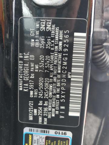 2021 KIA TELLURIDE - 5XYP3DHC2MG192565