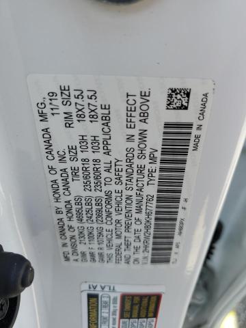 2019 HONDA CR-V EXL - 2HKRW2H80KH677762