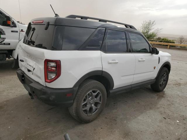 Vin: 3fmcr9d96mra87307, lot: 53701625, ford bronco badlands 20213