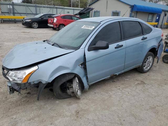 FORD FOCUS SE 2008 blue  gas 1FAHP35N48W123724 photo #1