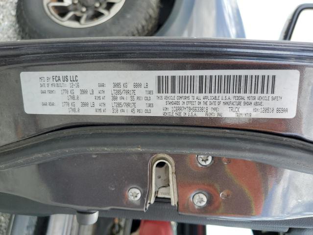 2017 RAM 1500 REBEL 1C6RR7YT9HS633818