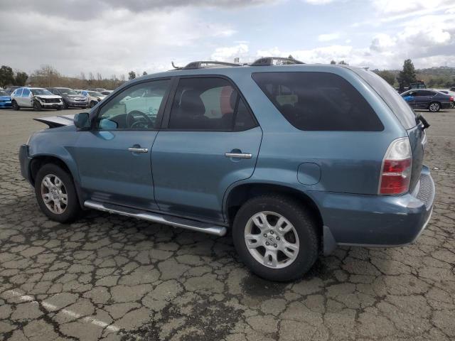 ACURA MDX TOURIN 2005 blue 4dr spor gas 2HNYD187X5H528706 photo #3