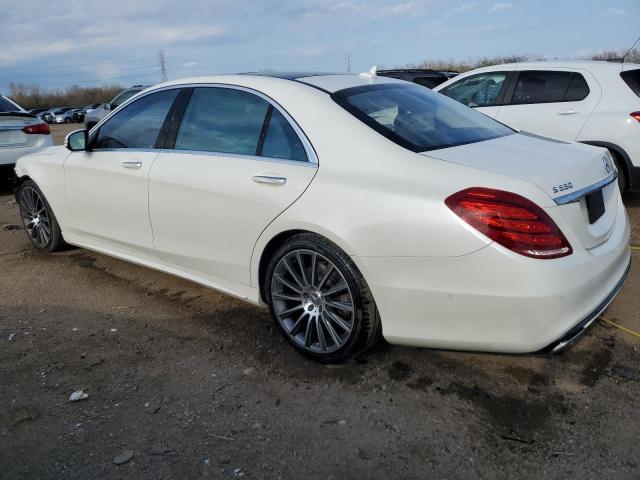 Vin: wddug8fb4ga230946, lot: 53081455, mercedes-benz s-class 550 4matic 20162