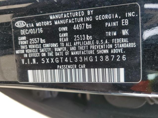 2017 KIA OPTIMA LX - 5XXGT4L33HG138726