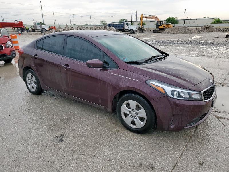 Vin: 3kpfk4a74he075617, lot: 53893065, kia forte lx 20174