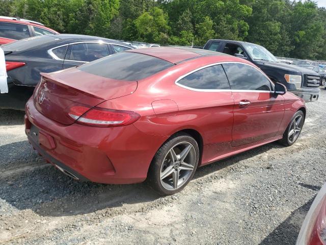 Vin: wddwj4kb7hf558097, lot: 53147705, mercedes-benz c-class 300 4matic 20173