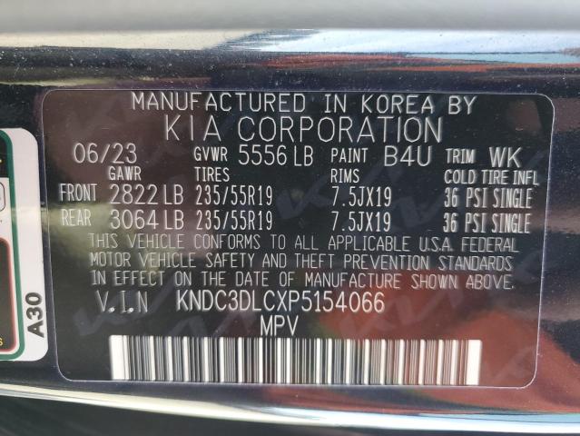 2023 KIA EV6 LIGHT KNDC3DLCXP5154066