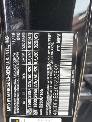 2019 MERCEDES-BENZ GLS 450 4M 4JGDF6EE3KB223899