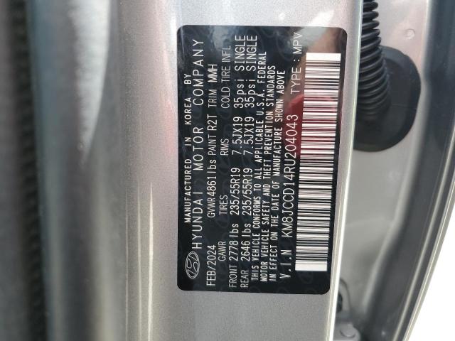 2024 HYUNDAI TUCSON SEL - KM8JCCD14RU204043