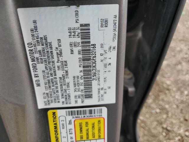 2016 LINCOLN MKZ 3LN6L2JK3GR632168
