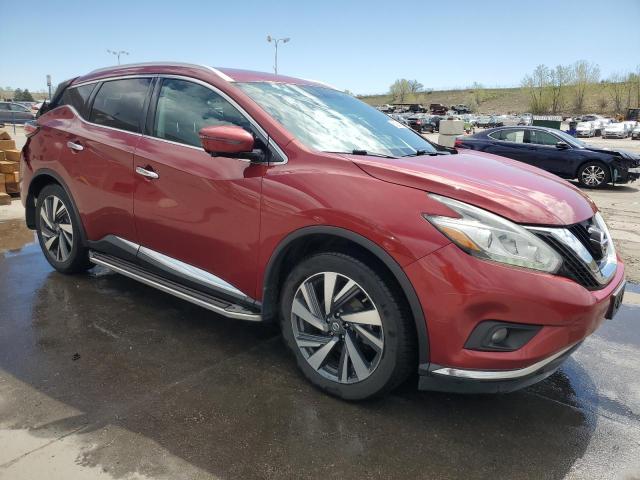 Vin: 5n1az2mh3gn115433, lot: 55054515, nissan murano s 20164