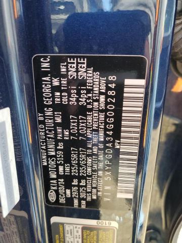 2016 KIA SORENTO LX 5XYPGDA34GG002848