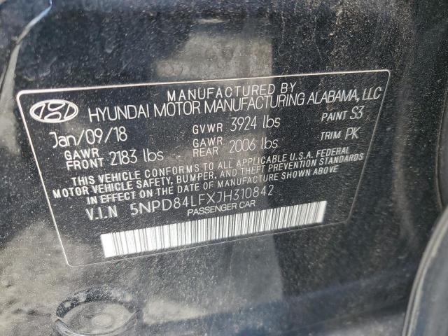 2018 HYUNDAI ELANTRA SE - 5NPD84LFXJH310842