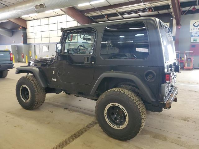 JEEP WRANGLER / 2004 black 2dr spor gas 1J4FA49S64P722986 photo #3