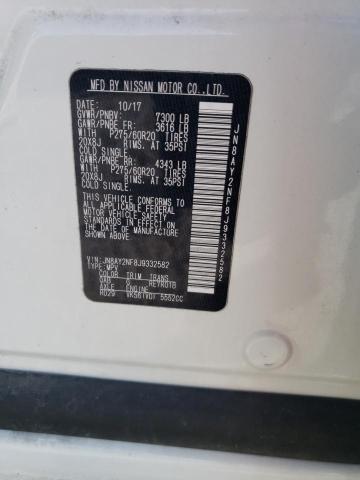 2018 NISSAN ARMADA PLA - JN8AY2NF8J9332582