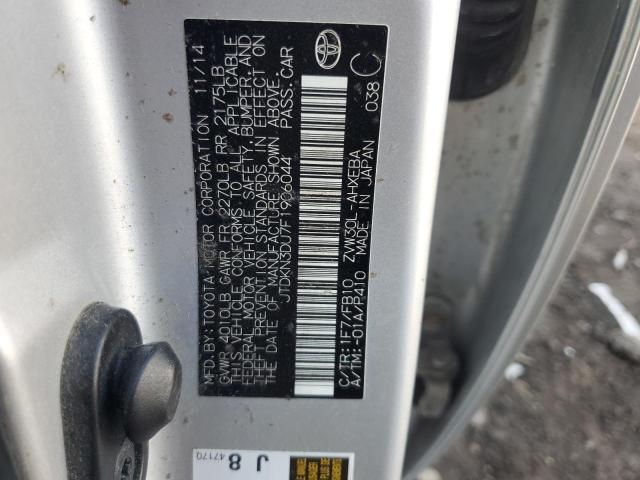 2015 TOYOTA PRIUS - JTDKN3DU7F1906044