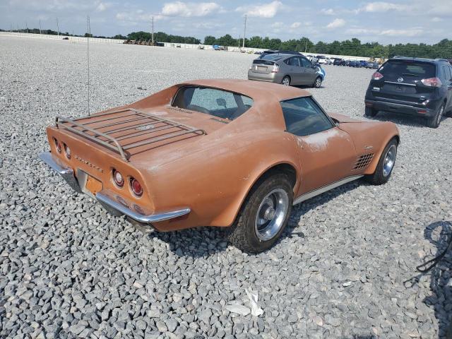 CHEVROLET CORVETTE 1971 orange   194371S115781 photo #4