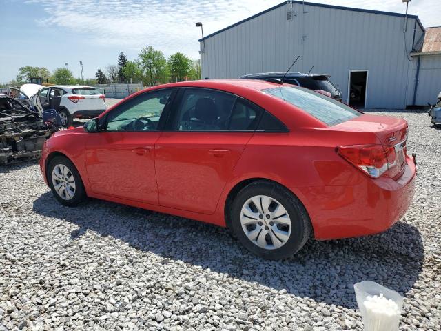 CHEVROLET CRUZE L 2015 red  gas 1G1P15SH9F7165470 photo #3