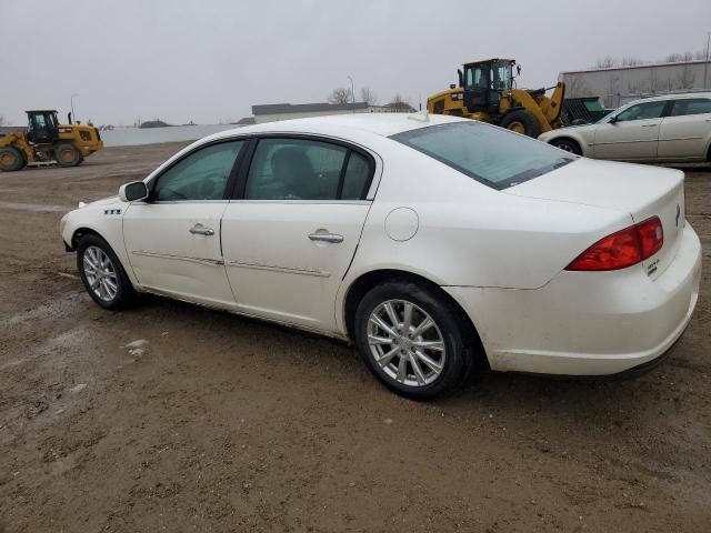 BUICK LUCERNE CX 2011 white sedan 4d flexible fuel 1G4HA5EM8BU100928 photo #3