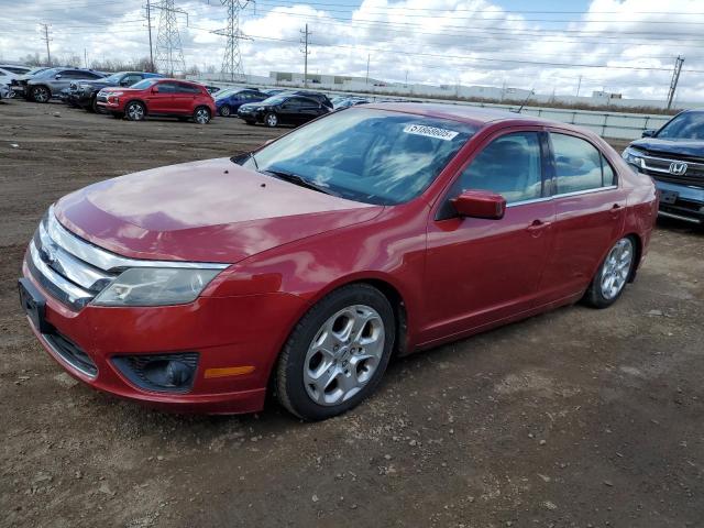 FORD FUSION SE 2010 red  gas 3FAHP0HA8AR127565 photo #1