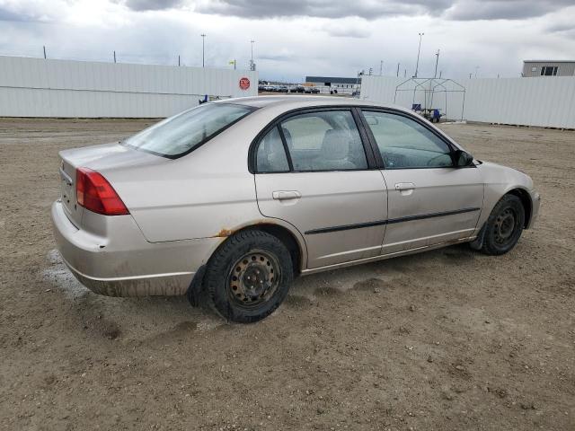 HONDA CIVIC DX 2002 gold sedan 4d gas 2HGES16402H936040 photo #4